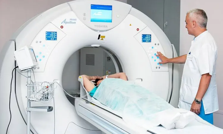 Проведение МРТ грудного отдела позвоночника в Отрадном