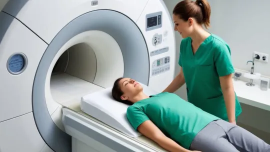 Проведение МРТ шеи